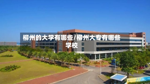 柳州的大学有哪些/柳州大专有哪些学校