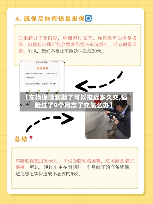 【车辆保险到期了可以推迟多久交,强险过了9个月忘了交怎么办】-第2张图片
