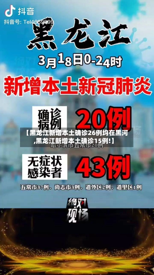 【黑龙江新增本土确诊26例均在黑河,黑龙江新增本土确诊15例!】-第3张图片