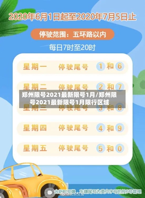 郑州限号2021最新限号1月/郑州限号2021最新限号1月限行区域-第2张图片