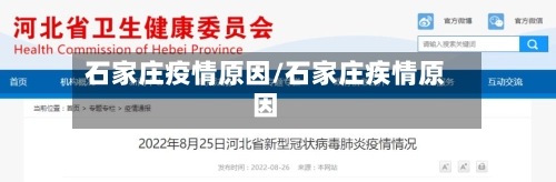 石家庄疫情原因/石家庄疾情原因-第2张图片