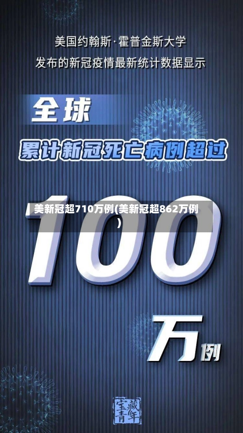 美新冠超710万例(美新冠超862万例)
