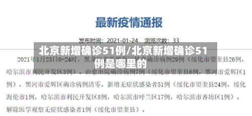 北京新增确诊51例/北京新增确诊51例是哪里的