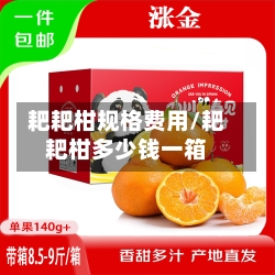 耙耙柑规格费用/耙耙柑多少钱一箱