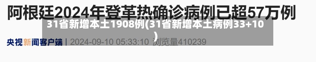 31省新增本土1908例(31省新增本土病例33+10)