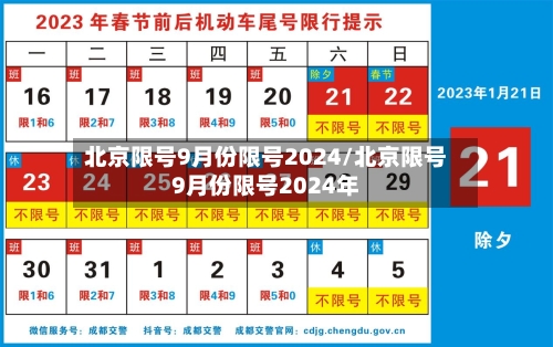 北京限号9月份限号2024/北京限号9月份限号2024年-第2张图片