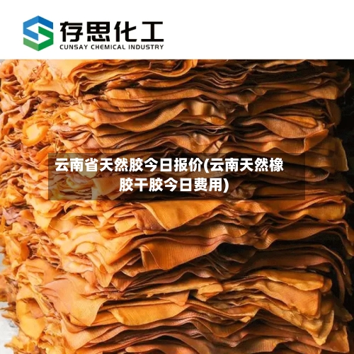 云南省天然胶今日报价(云南天然橡胶干胶今日费用)