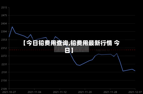 【今日铅费用查询,铅费用最新行情 今日】-第2张图片