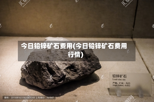 今日铅锌矿石费用(今日铅锌矿石费用行情)-第2张图片