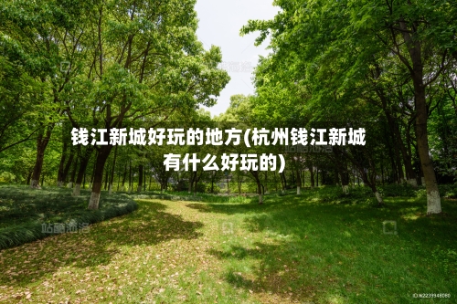 钱江新城好玩的地方(杭州钱江新城有什么好玩的)-第2张图片
