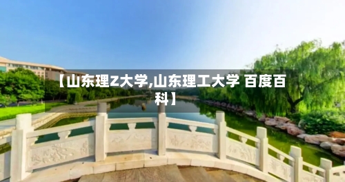 【山东理Z大学,山东理工大学 百度百科】-第3张图片
