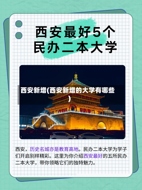 西安新增(西安新增的大学有哪些)-第2张图片